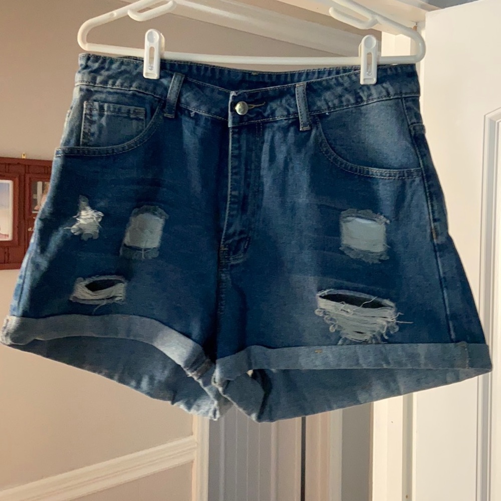 High waisted shorts